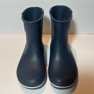 CROCS Kids Dark Blue Rain Boots